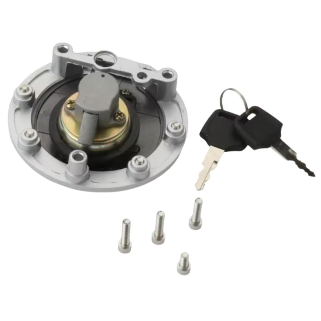 Deepa Ribusu Compatible with Yamaha Kawasaki 7 Holes Tank Cap with 2 Keys XJR400