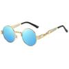 Fashion Round Sunglasses Women Retro Trend Punk Metal Sun Glasses High Quality Classic Men Luxury Brand Eyewear Uv400 Goggles