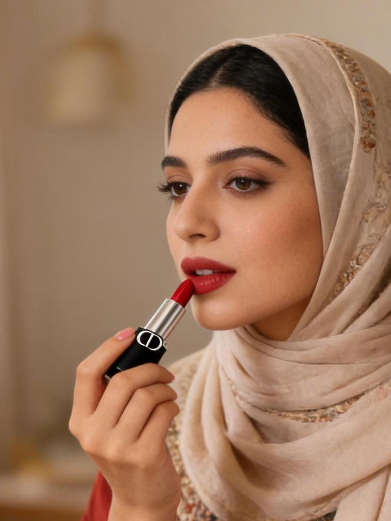 Dior Rossetto Rouge Dior 720 1,5 g Mini | Finish Satinato Rosso-Marrone Pasta di Fagioli Morbida | Perfetto per l'Uso Quotidiano e gli Appuntamenti