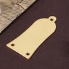 3 Holes Metal Bell Style Truss Rod Cover for Electrical Guitar Bass