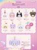 Nommi [Sweet 100%] Series Plush Toy Blind Box [9 Pieces Per Box]  Cute Small Animal Design, Three Pupil Changes, Fluffy Long Hair, Sweets Theme  9