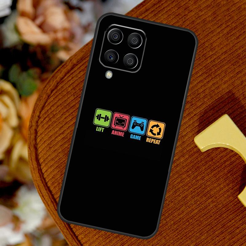 Kulturistika Gym Fitness pro Samsung Galaxy M23 M33 M13 M53 M11 M51 M14 M34 M54 M15 M55 M20 M30s M12 M32 M52 pouzdro