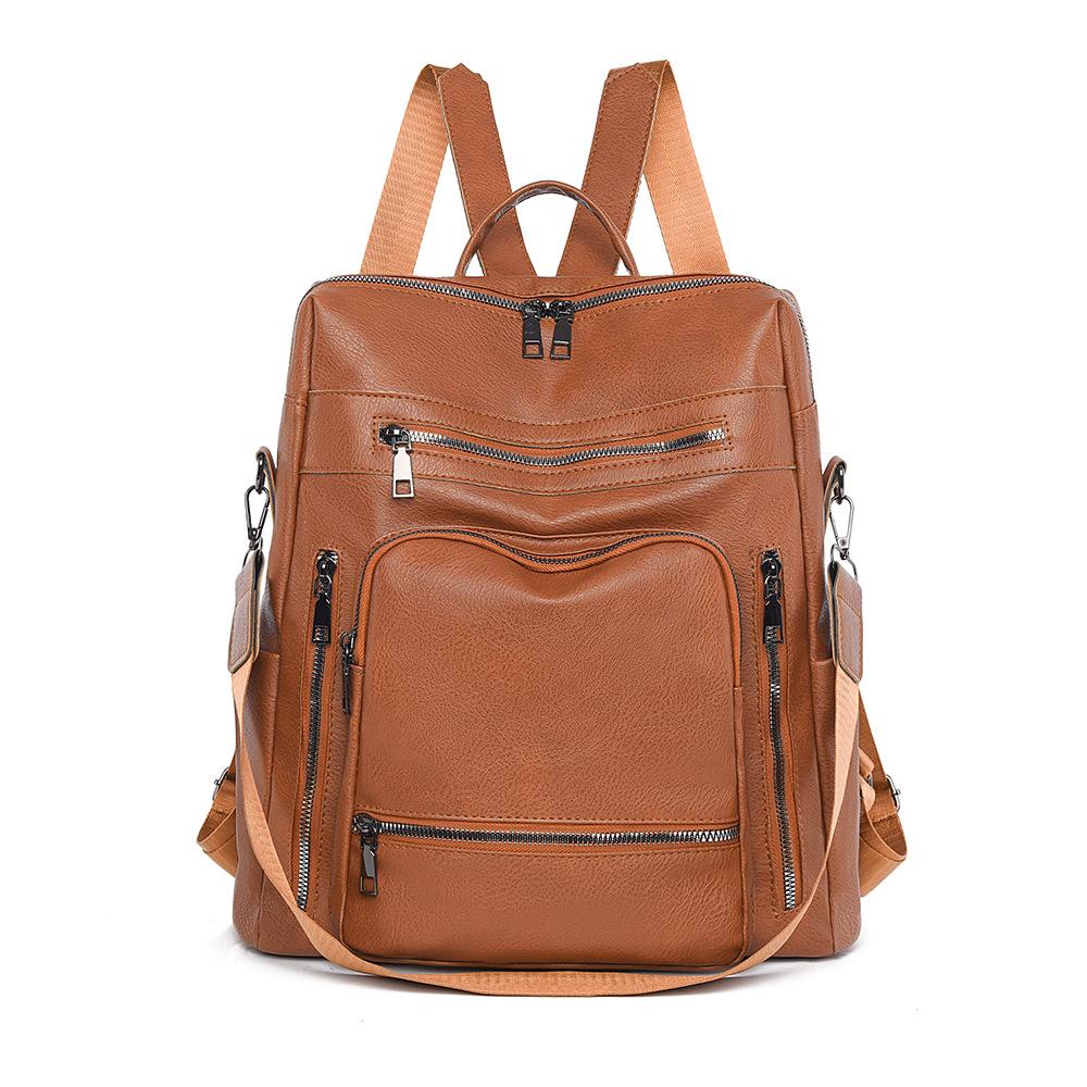 

A Lightweight and Retro Backpack for Women with Large Capacity