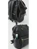 Rakuten Women's PU Leather Gold-Mouth Backpack - Travel & School Bag