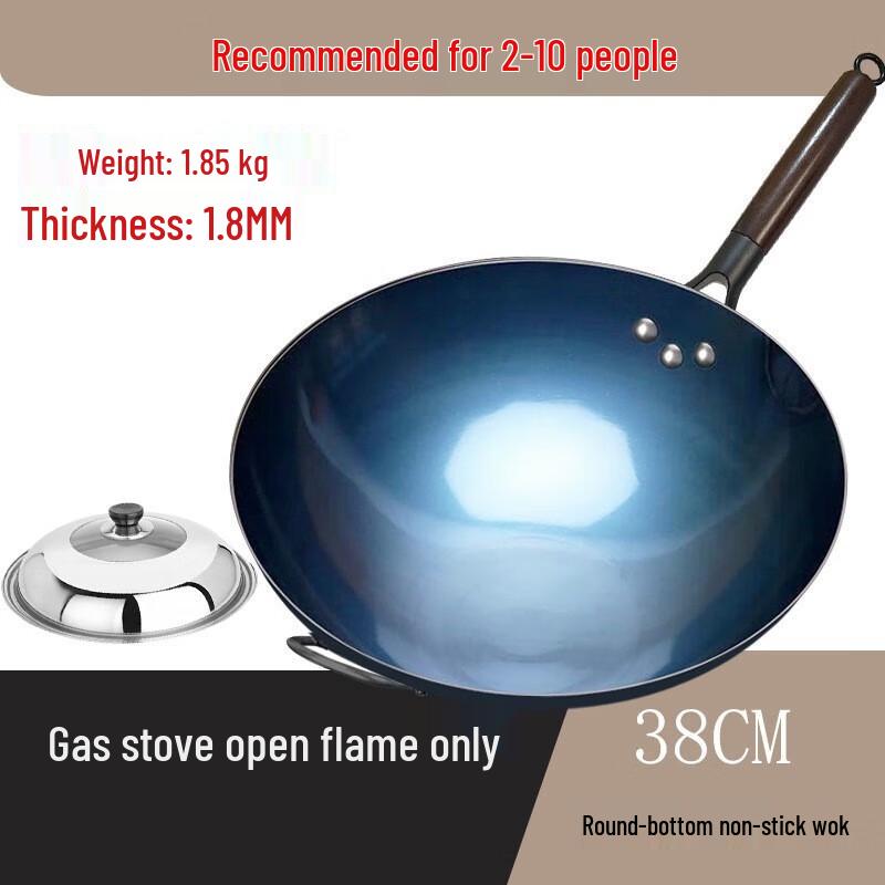 Yoshida Master Hand-Forged Iron Wok