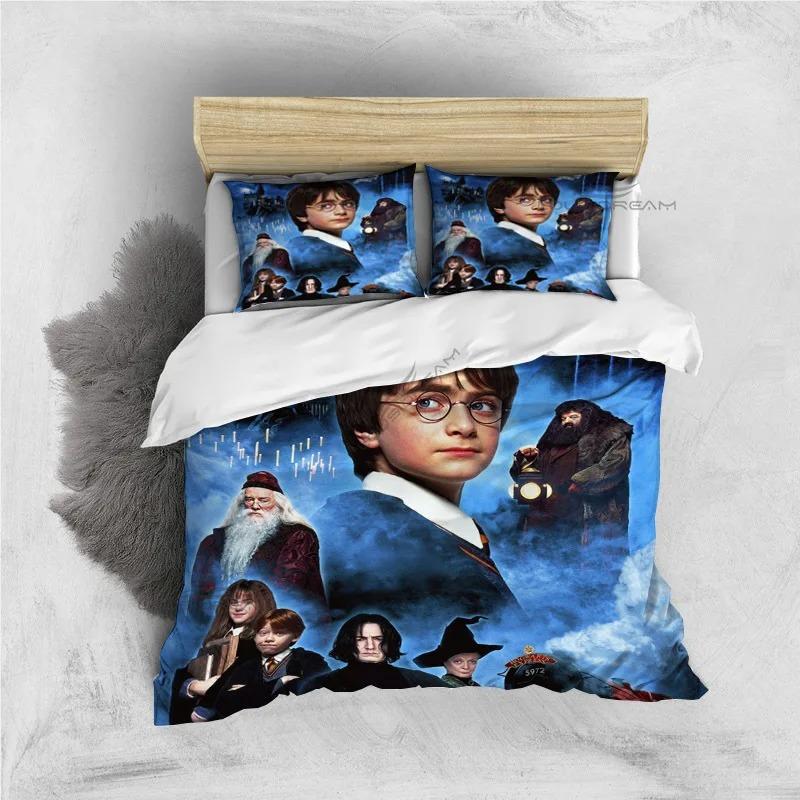 Classic Movie Elements Patterns Comforter Bedding Set,Duvet Cover Bed Set Quilt Cover Pillowcase,King Queen Size Bedding Set