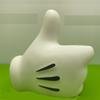 Creative thumbs up pen holder storage ornament home design style trendy gift cute cartoon