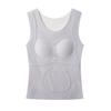 Middle/High School Girls' Warm Fleece-Lined Vest with Development Bra and Belly Protector