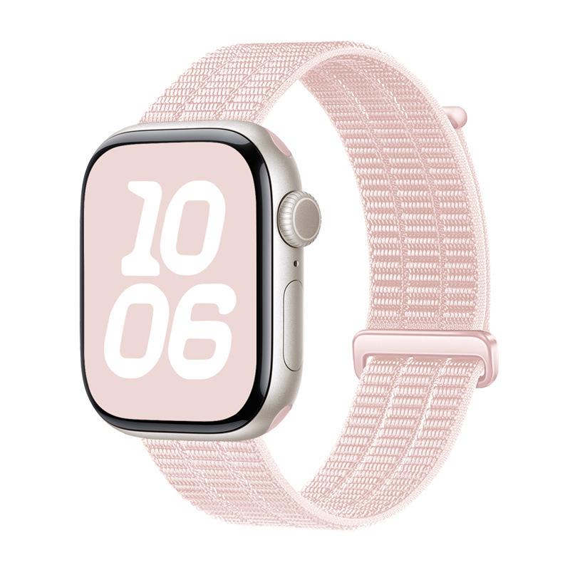 Compatible with Apple iWatch 11/10 Nylon Velcro Strap - Double Section Design