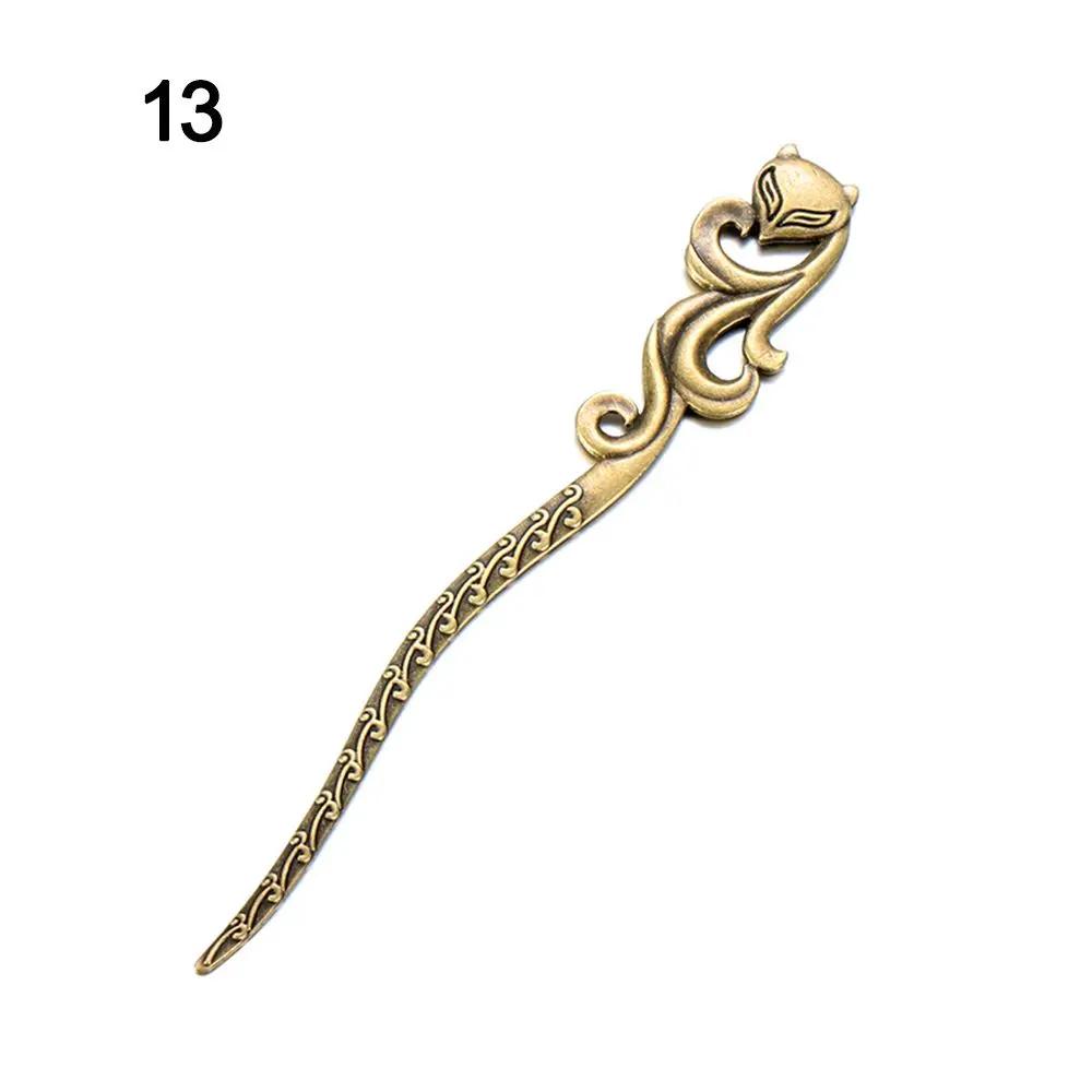 Hair Care Fashion Hair Accessories Vintage Metallic Styling Tools Vintage Hair Sticks Hairpin Hair Clip Bronze Hairpins