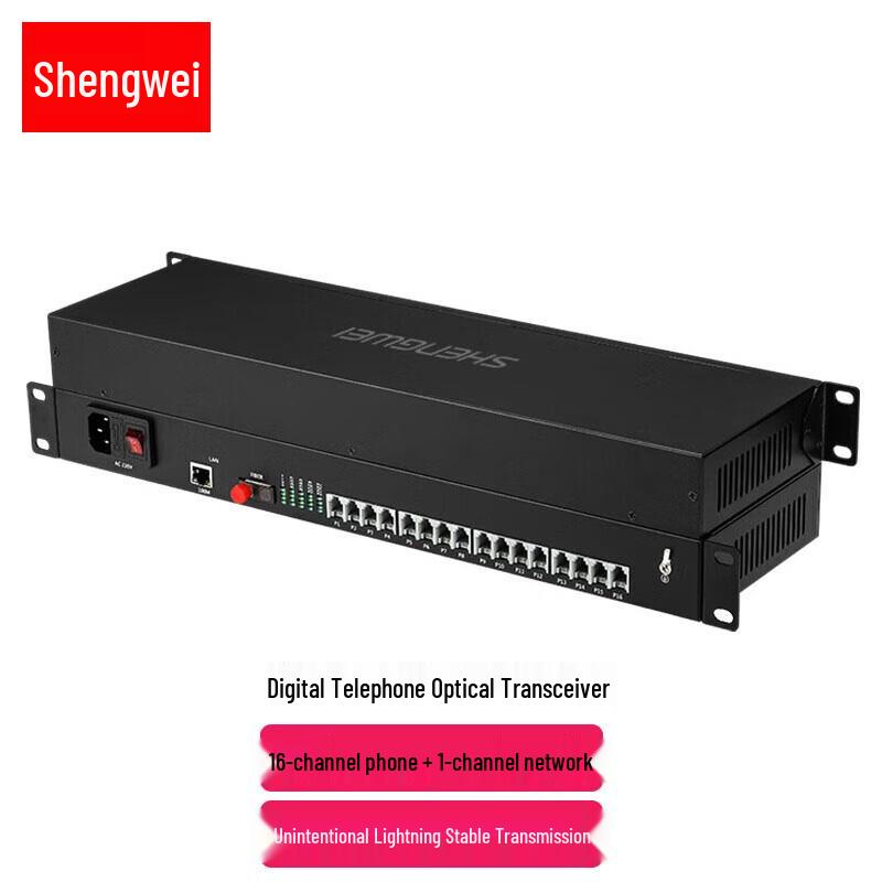 Shengwei Digital PCM Voice Optical Transceiver