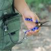 Tactically Spring Elastics Rope Phone Keychains Climbing Emergency Rope Cord for Outdoor Tool