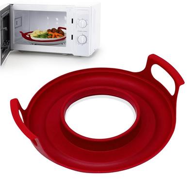 Easy To Clean Microwave Plate Tray Anti-deformed Microwave Cool Durable Steam Holder
