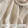 New Big Size Hijab Scarf Crinkle Solid Color Plain Scarf Breathable Women's Shawls