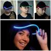 LED Baseball Lys Caps Lysende Partyhatt Klubb Hip Hop Mote Glød Blink Reise