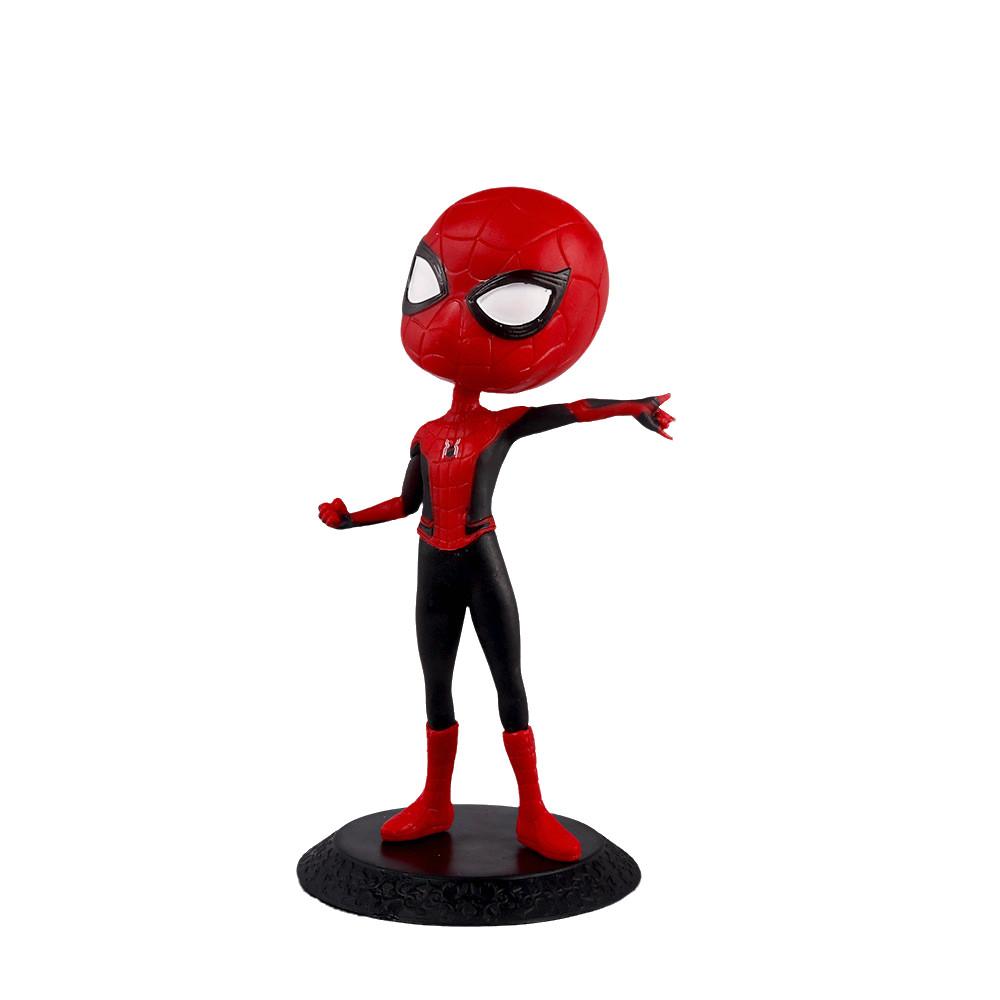 Detailed Avengers Justiceleague Q Version Cartoon Model Action Figure Decoration
