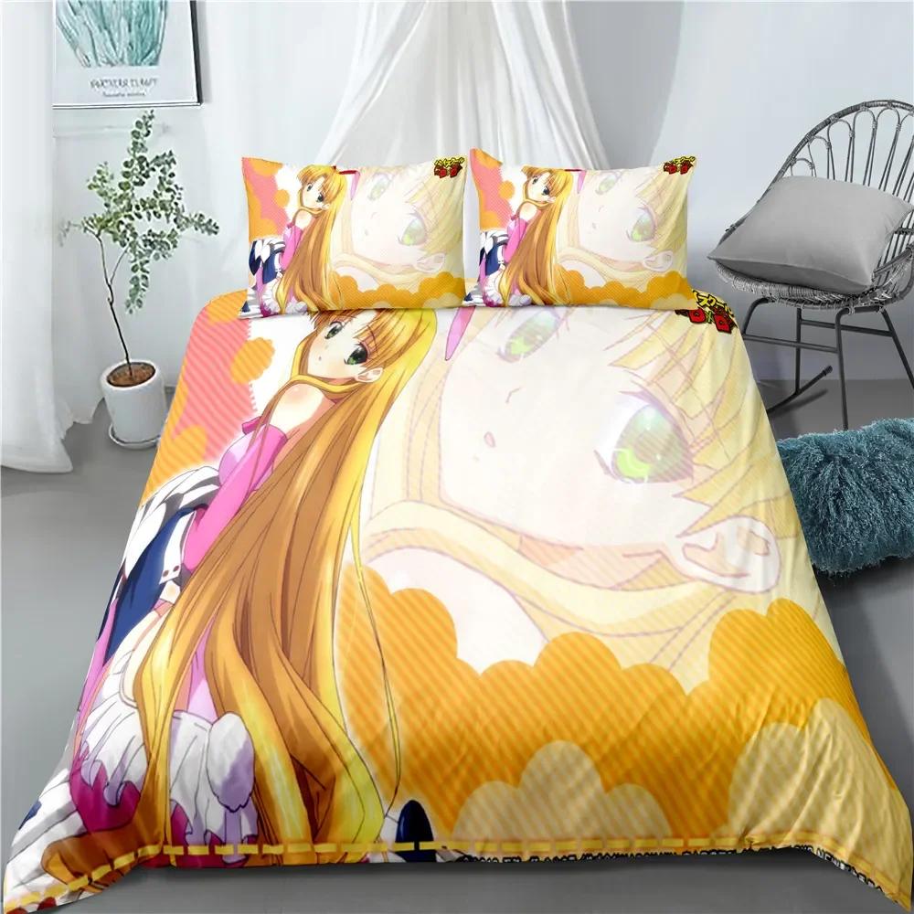 Anime High School Dxd 3D Printed Bedding Set Duvet Covers Pillowcases Comforter Bedding Set
