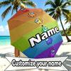 Custom Name Personalized Among Us Print Umbrella, Auto Open Close, 8‑Rib Sturdy Frame, Commute Camping Hiking Use, Birthday Gift