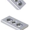 Aluminum Profile End Face Connection Plate and Leveling Feet for 3060/4080 with Casters.