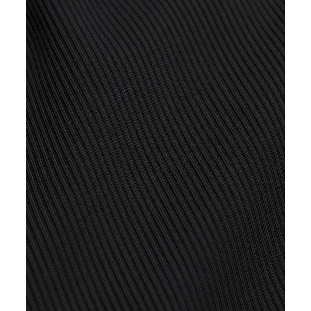 Lululemon Nulu Ribbed Wrap Front Long Sleeve Shirt  Heart Black