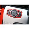 Headlight Switch Control Frame Cover 1PCS For Ford Mustang 2015- Bright Red