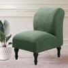 Armless Chair Cover Single Sofa Slipcover Modern Accent Stretch Chair Covers Elastic Cheap Couch Protector Cover For Home Hotel