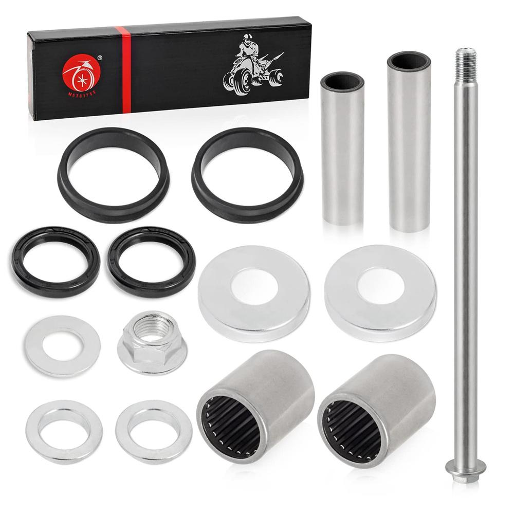 Swingarm Seals Bearing Sleeve & Pivot Bolt Rebuild Kit for Honda 400EX TRX400EX TRX400X 1999-2014