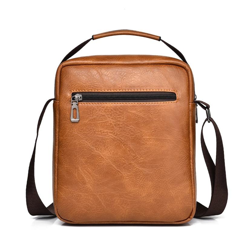 New portable shoulder bag for men's crossbody bag that can hold an 8-inch computer