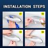 AAFM1 Car Door Handle Transparent Protector Film Sticker Anti Scratches Decals For Skoda Rapid Fabia 1 2 Karop Kamiq Superb Octavia  2