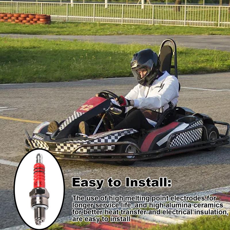 Motorcycle Spark Plug Motocross Kart Spark Plug Automotive Racing Spark Plug A7TC D8TC For SUV Go Kart Scooter Motorcycle