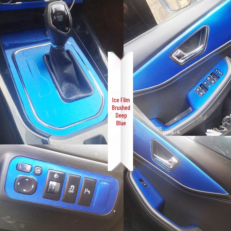 Dongfeng Fengguang S560 Interior Carbon Fiber Center Console & Gear Decor Stickers