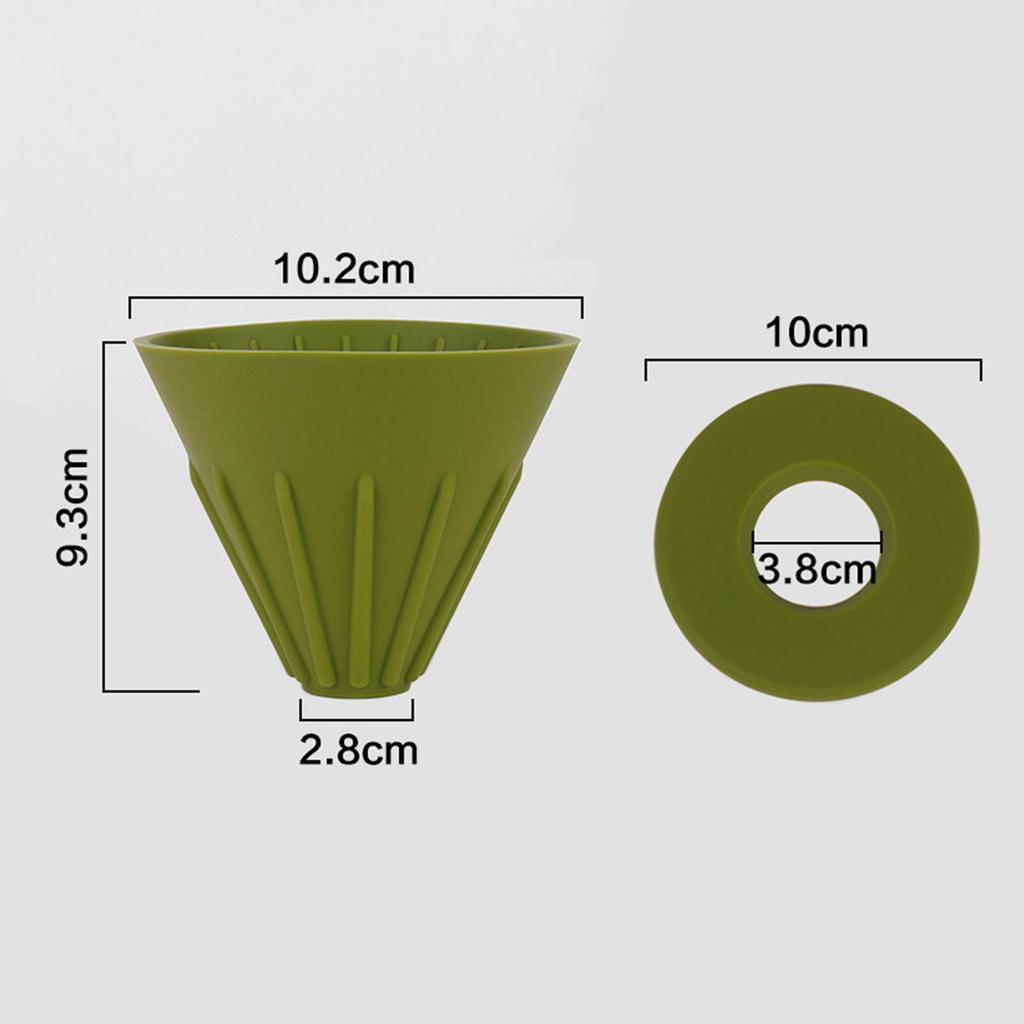 1 Set Wear-resistant Filter Cup Reusable Sturdy Simple Manual Coffee