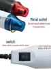 220V Flat Plug Heat Gun for Polymer Clay, Rubber Stamp Embossing, Heat Shrink Sheets, and DIY Crafting