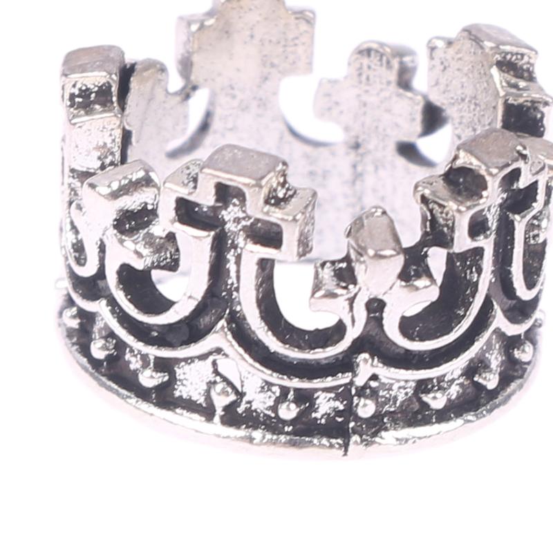 10ks Mini Metal Crown Modely Hračky Panenky Příslušenství Pokrývky hlavy pro mini panenky
