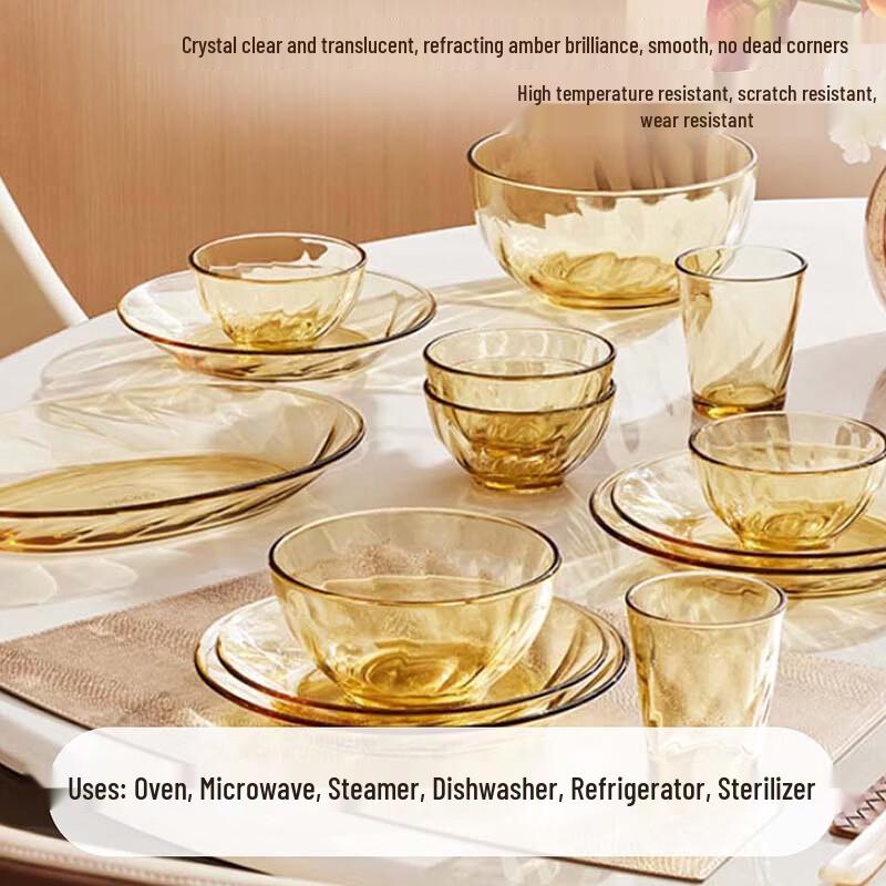 VISIONS Corning Crystal Series 8-Piece Dinnerware Set
