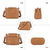 Elegant Genuine Leather Crossbody Handbag for Women - Large Capacity, Versatile Design