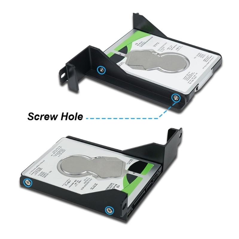 For 2.5inch Hard Drive Bracket With Screws 3D Printed Bracket HDD/SSD Holder for SCPH-30000 SCPH-50000 Accessories