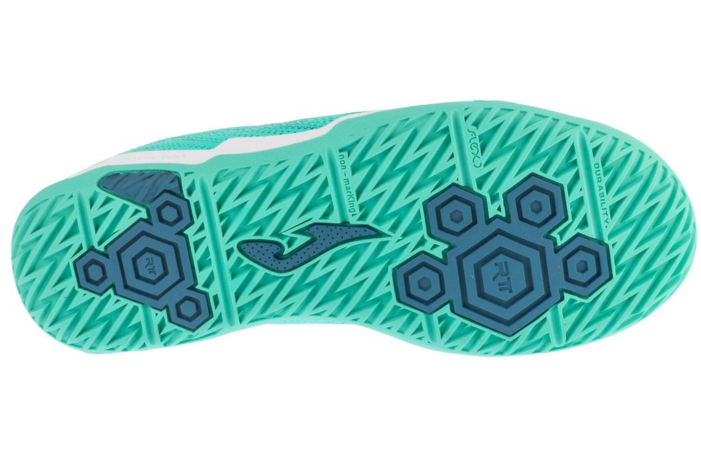 Joma Evolution Jr 25 EVJW IN, für Jungen mint Hallenfußballschuhe