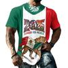 Men's Mexico Soccer Fan T-Shirt Round Neck Short Sleeve for Day