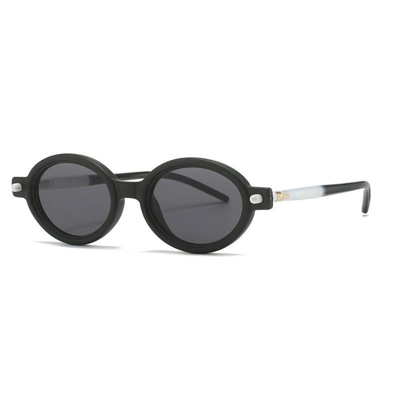 Fashion Oval Sunglasses For Men Women Retro Small Frame Punk Eyewear Luxury Brand Designer Sun Glasses