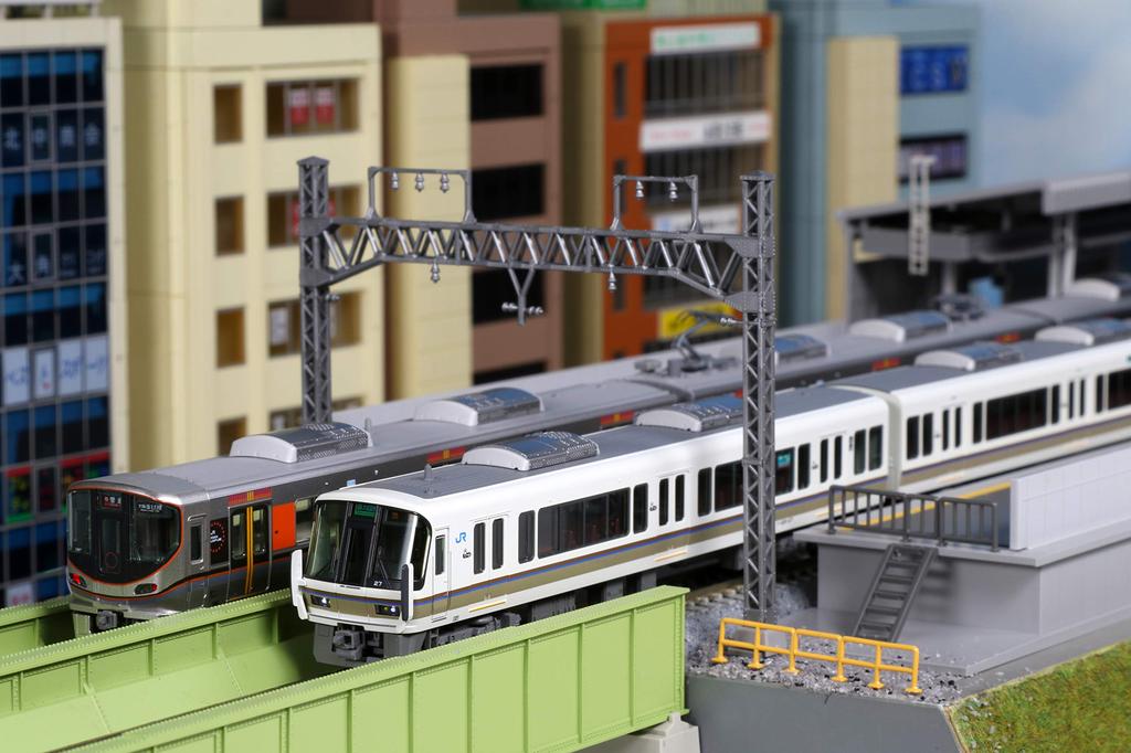 KATO N Gauge 221 Series Renewal Car Yamatoji Rapid Basic Set Model Train (4 Cars) 10-1491S