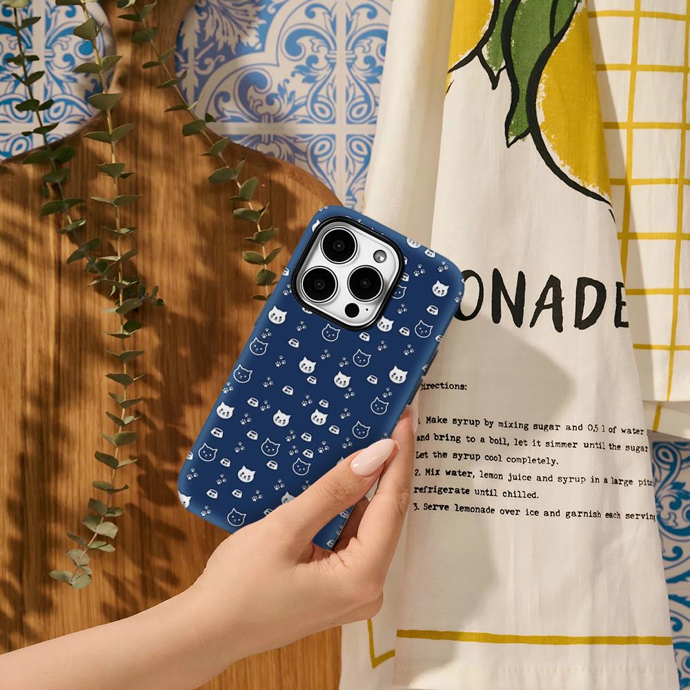 Cat PrintFor Magnetic Phone Case for IPhone 17 16 15 14 13 Pro Max Plus Single Double-layer Tough Case