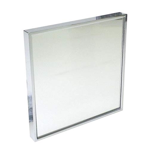 Yves Saint Laurent YSL Mirror with Logo, Black and Gold, Protective Case, Mini, Small, Portable, Makeup, Cosmetics, Overseas Exclusive