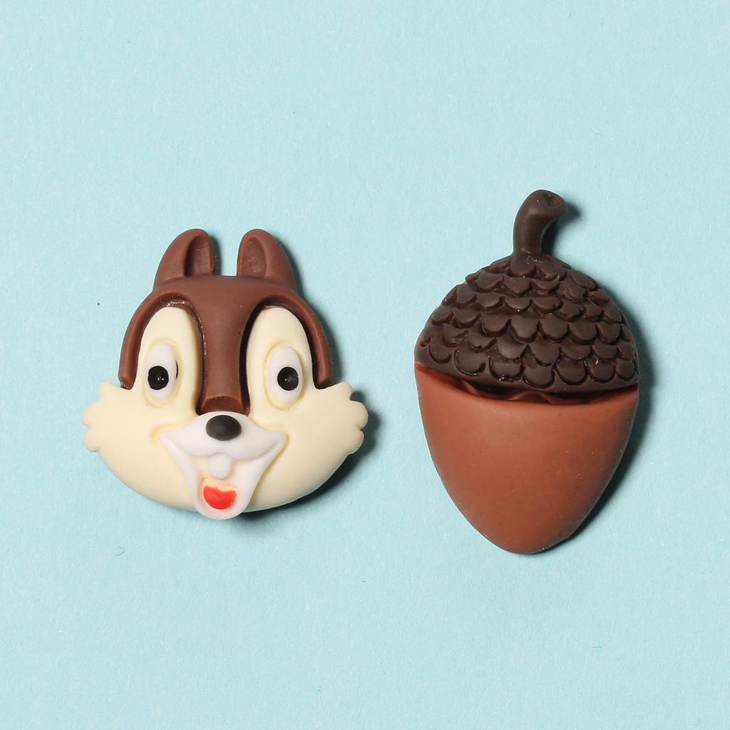 Cartoon Animal Resin Figurines: DIY Jewelry, Hair Accessories, Storage Box, and Phone Case Patches.