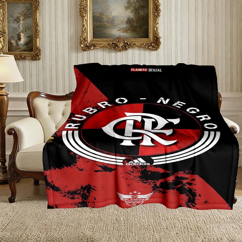 1pc Rangers FC Blanket, Home Printed Throw Blanket - Soft Blanket Gift for Family, Washable Sofa Bed Blanket