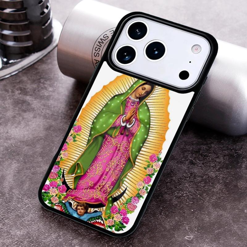 Buddha Jesus Guadalupe Phone Case For iPhone 17 16 15 14 13 12 11 Pro Max Plus 17Air Soft Silicone Cover