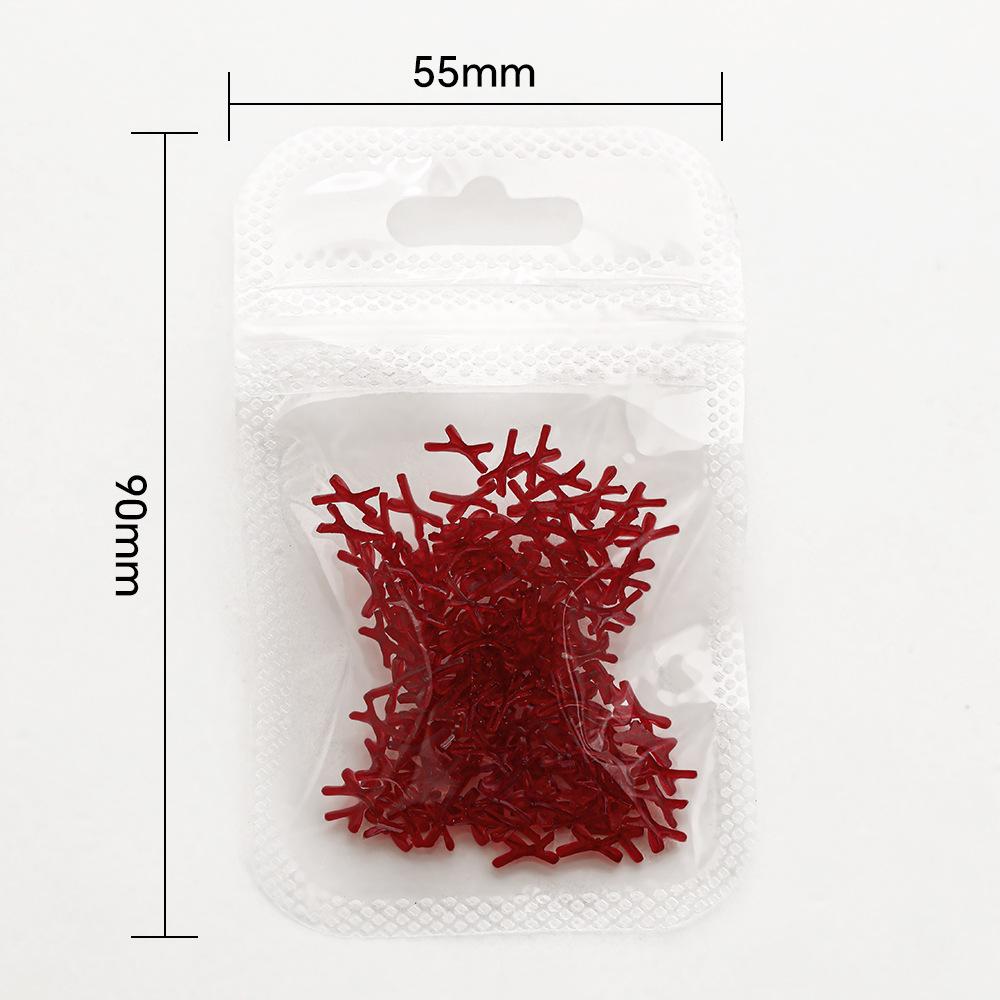 Wine Red Bow Nail Accessories Popular Online Items Solid Color Three-dimensional Hollow Tie Cartoon Resin