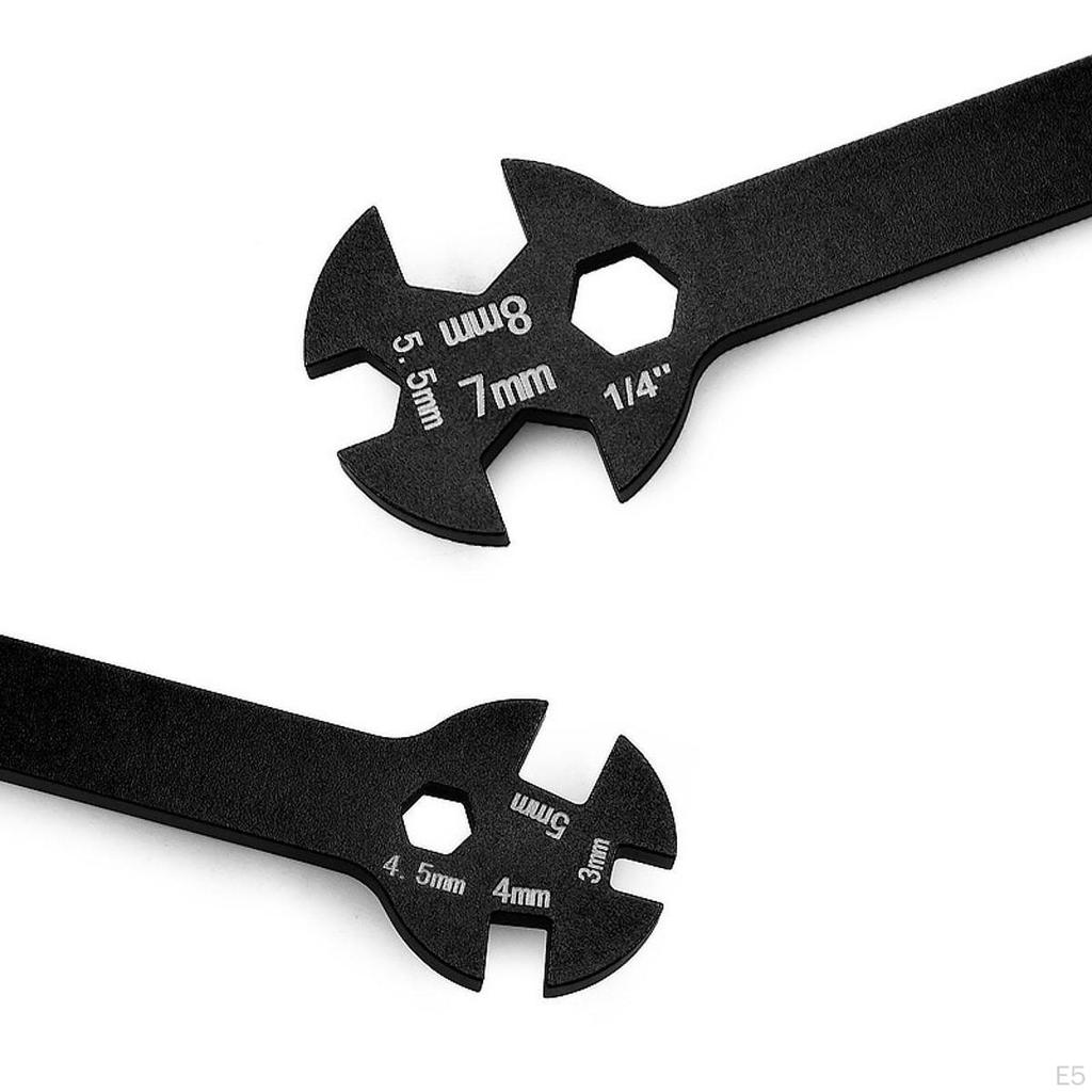 RC Car Opens End Wrench Aluminum Alloy Accessories High Performance Versatile Portable Sturdy
