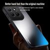 EUCAGR Do Motorola Moto Edge 70 Fusion Odporne na wstrząsy Matowe Miękkie TPU+PC Matowa Tylna Pokrywa Do Etui Na Telefon Moto Edge 70 Ultra