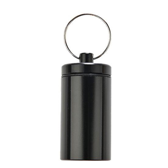 Pill Keychain Water-proof Rust Resistance Daily Using Small Pocket Pill Box Keychain
